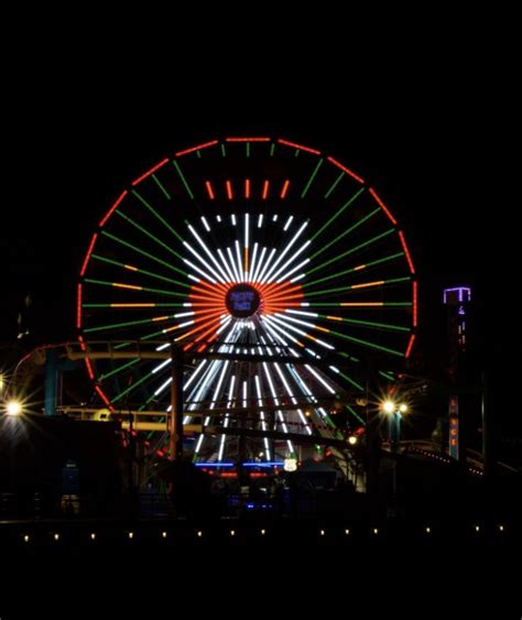 santa claus santa monica|santa monica seaside lights.